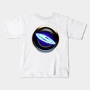 SPACE FRISBEE Kids T-Shirt